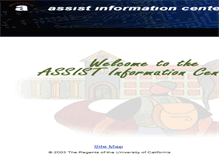 Tablet Screenshot of info.assist.org